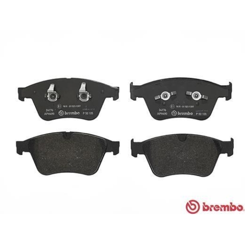 Placute frana Mercedes Clasa M (W164) 02.05-12.12, R-Class (W251 V251) 08.05-10.17, Fata, BREMBO