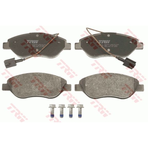 Set placute frana Trw GDB1855, parte montare : punte fata