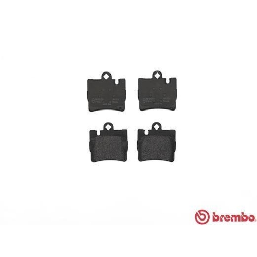 Placute frana Mercedes Clasa S (W220) 09.98-08.05, Clasa S Coupe (C215) 03.99-12.06, Spate, BREMBO