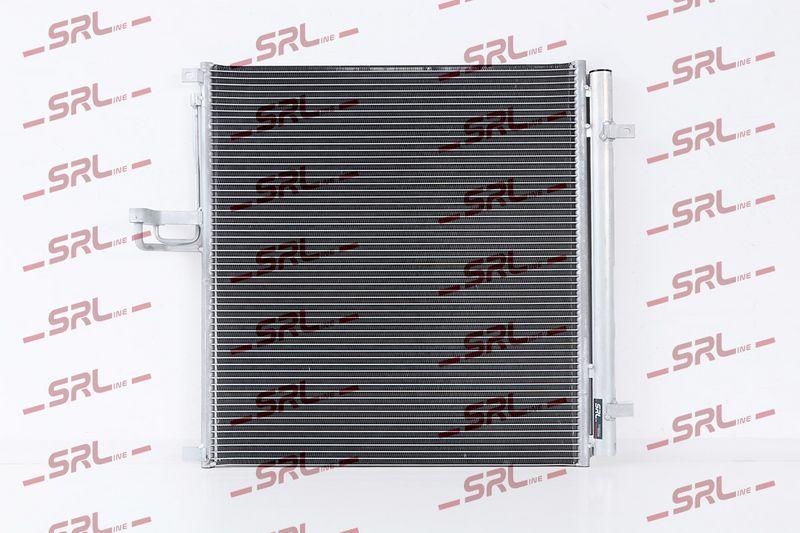 Condensator climatizare AC Ford Ranger 11-22, motor: 2.0 Ecoblue, 2.3 Ecoboost, Condensator cu uscator integrat , 580(540)x598x16, SRLine, miez si rezervor din aluminiu brazat, JB3B19710AA; JB3B-19710AA