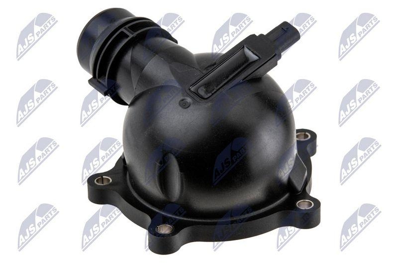 Termostat cu carcasa Audi S6/Rs6 C7 4.0 2012-, S7/Rs7 4.0 2012-, A8/S8 4.0 2012-, Bentley Continental Coupe / Cabriolet 4.0 2011-, Flying Spur 4.0 2013-; 079121115BD; NTY, aftermarket