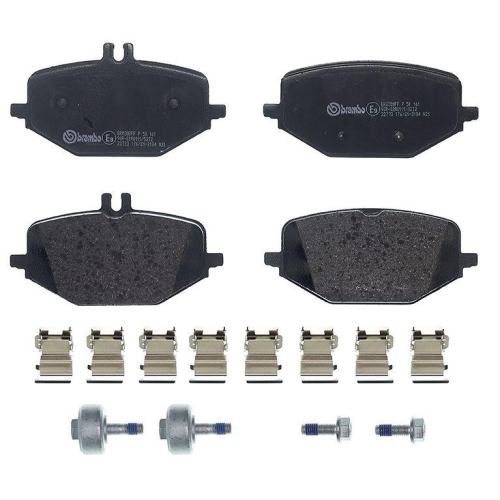 Placute frana Mercedes G-Class (W463) 01.18-, Gle (V167) 10.18-, Gle Coupe (C167) 11.19-, Gls (X167) 04.19-, Spate, BREMBO