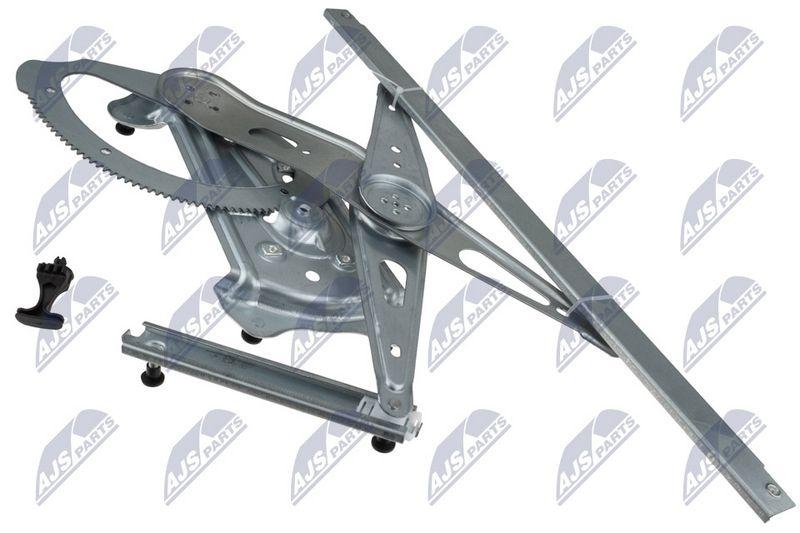 Macara geam Renault Megane III 2008-; partea din fata, stanga; 807216718R; NTY, aftermarket