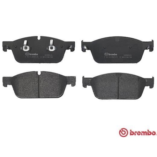 Placute frana Mercedes Gl-Class (X166) 07.12-12.15, Gle (W166) 04.15-10.18, Fata, BREMBO