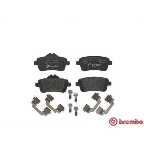 Placute frana Mercedes Gl-Class (X166) 07.12-12.15, Gle (W166) 04.15-10.18, Gle Coupe (C292) 03.15-10.19, Gls (X166) 11.15-04.19, Clasa M (W166) 06.11-12.15, Spate, BREMBO