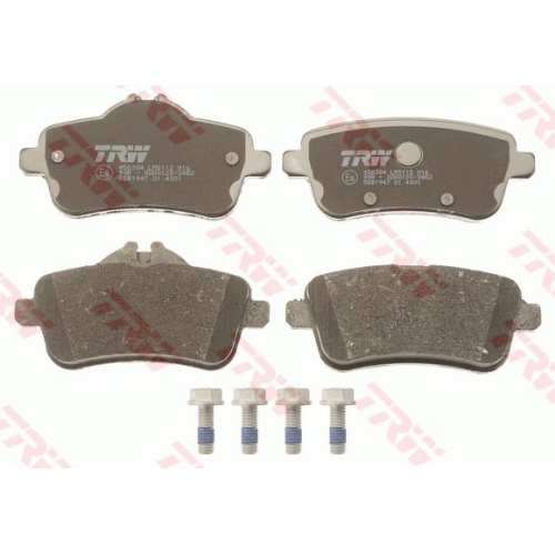 Placute frana Mercedes A-Class (W176), 06.2012-, Cla Coupe (C117), 01.2013-, Gl-Class (X166), 07.2012-, Gle (W166), 04.2015-, Gls (X166), 11.2015-, Klasa Gla (X156), 12.2013-, M-Class (W166), TRW