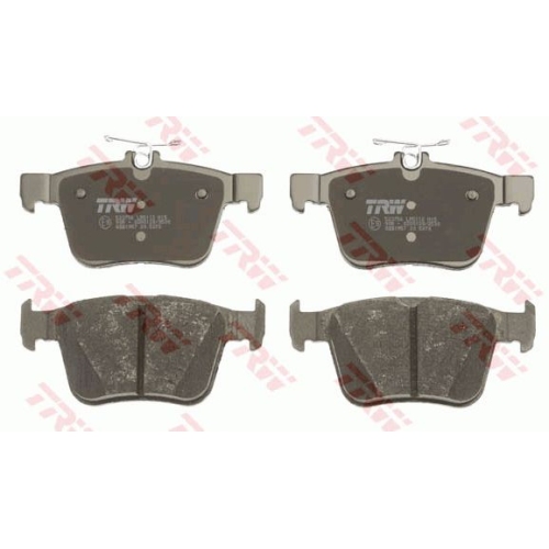 Set placute frana spate TRW, Vw Touran, Tiguan, Passat, Golf 7, Golf 8; T-ROC Arteon, Skoda Superb Kodiaq, Karoq, Octavia 2020-; Seat Leon 2012-, Ateca, Audi Tt, Q2 2016-, A3 2012-2020, A3, 2020-, Cuprea Formentor Leon