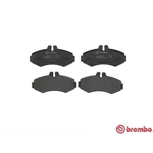 Placute frana Mercedes V-Class (638/2) 02.96-07.03, Vito Box (W638) 03.97-07.03, Vito Bus (W638) 02.96-07.03, Fata, BREMBO