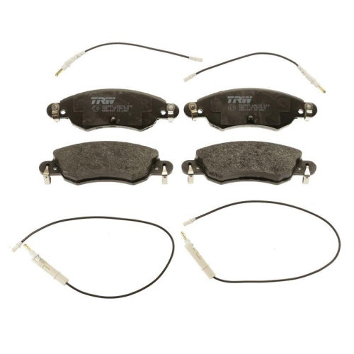 Placute frana Citroen C5 1 (Dc ), C5 2 (Rc ), 1.8 16V (DC6FZB, DC6FZE), 1.8 16V, 1.8 16V (RC6FZB), punte fata, cu senzor uzura, TRW