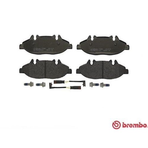 Placute frana Mercedes Viano (W639) 09.03-, Vito / Mixto Box (W639) 08.03-, Vito Bus (W639) 09.03-, Fata, BREMBO