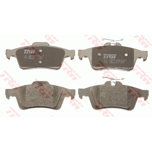 Set placute frana Trw GDB2033, parte montare : punte spate