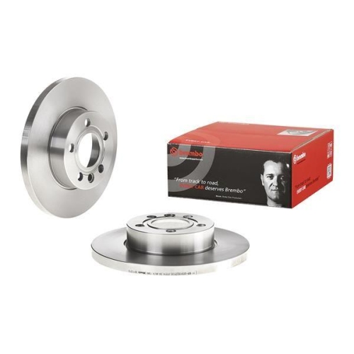 Set disc frana Vw Transporter T4 Box (70a 70h 7da 7dh) 07.90-04.03, Transporter T4 Bus (70b 70c 7db 7dk 70j 70k 7dc 7) 09.90-08.04, Transporter T4 (70e 70l 70m 7de 7dl) 07.90-04.03, Fata, 282X18mm, plin, BREMBO