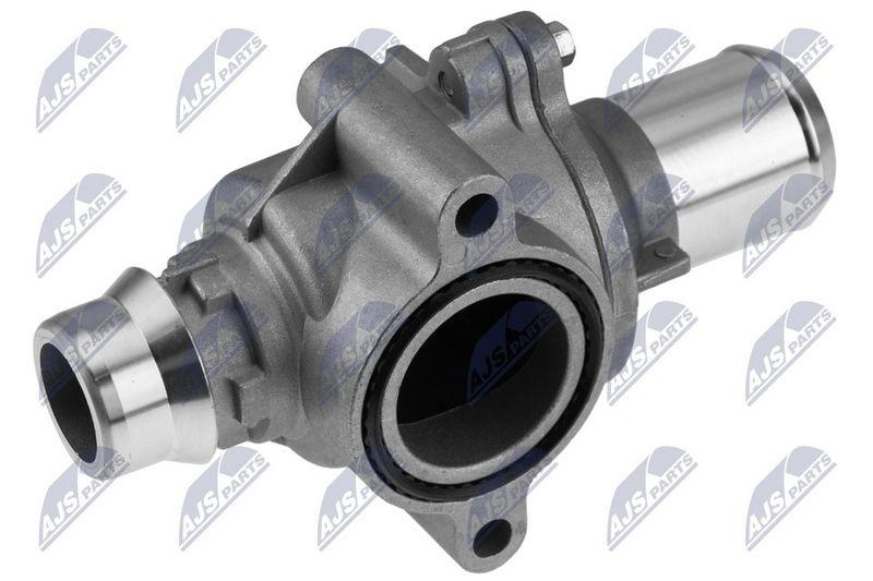 Termostat cu carcasa Ford F-150 5.0 2014-, Lincoln Mark Lt 5.0 2014-; BL3Z8A586FA; NTY, aftermarket