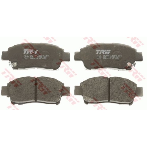 TRW set placute frana,frana disc COTEC