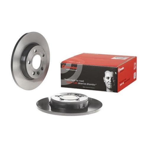 Set disc frana Vw Transporter T4 Box (70a 70h 7da 7dh) 07.90-04.03, Transporter T4 Bus (70b 70c 7db 7dk 70j 70k 7dc 7) 09.90-08.04, Transporter T4 (70e 70l 70m 7de 7dl) 07.90-04.03, Spate, 280X12mm, plin, BREMBO