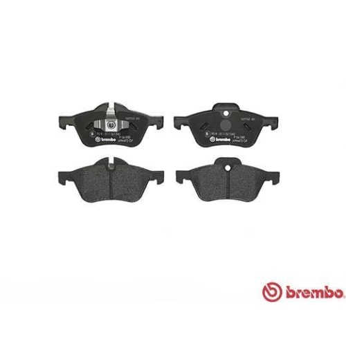 Placute frana Mini Mini (R50 R53) 06.01-09.06, Mini Cabriolet (R52) 04.04-07.08, Fata, BREMBO