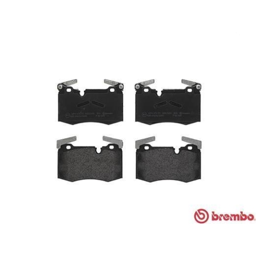 Placute frana Mini Mini (R56) 11.05-01.14, Mini Clubman (R55) 10.06-12.15, Mini Clubvan (R55) 12.12-06.14, Mini Convertible (R57) 10.07-06.15, Mini Coupe (R58) 12.10-05.15, Mini Roadster (R59) 01.11-04.15, Fata, BREMBO