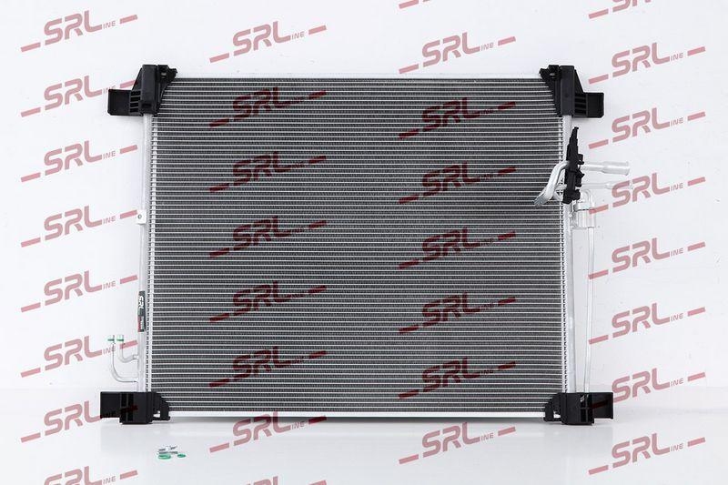 Condensator climatizare AC Infiniti Ex/Qx50 08-, Fx/Qx70 08-, motor: 3.5 V6, 3.7 V6, Condenser fara uscator , 645 (600)x505x16, SRLine, miez si rezervor din aluminiu brazat, 92110-1BA0A