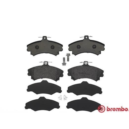 Placute frana Mitsubishi Carisma (Da) 05.95-06.06, Carisma Saloon (Da) 09.96-06.06, Space Star Mpv (Dg A) 06.98-12.04; Proton Persona 400 Liftback (C9 C C9 S) 01.94-02.08; Volvo S40 I (644) 07.95-12.04, V40 Estate (645) 07.95-06.04, Fata, BREMBO