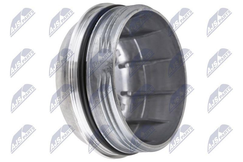 Capac, carcasa filtru ulei Opel Astra G 1.8 2000-, Vectra B 1.8 1995-; 90543942; NTY, aftermarket