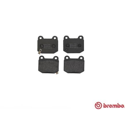 Placute frana Mitsubishi Lancer 6 (Cj Cp) 09.95-08.03, Lancer 7 (Cs A Ct A) 01.00-12.13; Nissan 350z Coupe (Z33) 09.02-12.09, 350z Roadster (Z33) 09.02-12.09; Subaru Brz 06.12-, Forester (Sj) 11.12-, Impreza Estate (Gg) 10.00-12.08, Impreza Liftback (Gr G
