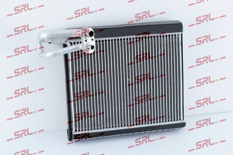 Evaporator Nissan X-Trail 14-, motor: 1.3 DIG-T, 1.6 dci, 1.6 DIG-T, 2.0, 2.0 dci, 250x235x38, SRLine, miez si rezervor din aluminiu brazat, 272804BA0A; 272804BA0B