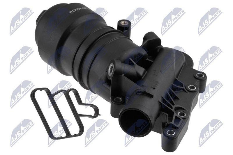 Capac, carcasa filtru ulei VW Amarok 3.0 TDI 2016-, Audi A6 C8 45 / 50 / 55 TDI 2018-, A7 45 / 50 TDI 2018-, A8 D5 45 / 50 TDI 2017-, Q5 3.0 / 45 / 50 / Sq5 TDI 2017-, Q7 3.0 / 45 TDI 2015-, Q8 45 / 50 TDI 2018-; 059115389AK; NTY, aftermarket