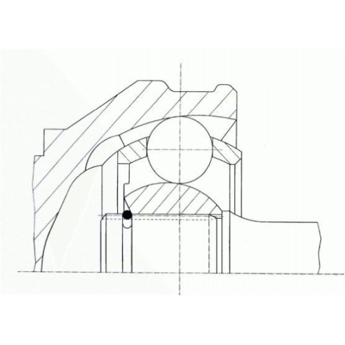 SPIDAN Set articulatie, planetara GKN Automotive OE-Technology 52°