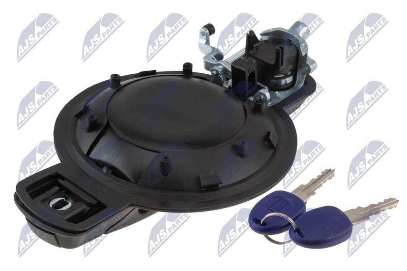 Maner exterior usa Fiat Doblo 2000-2010; partea din fata, dreapta, cu doua chei; 735309959; NTY, aftermarket