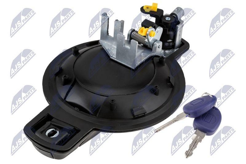 Maner exterior usa Fiat Doblo 2000-2010; partea din fata, dreapta, cu doua chei; 735309961; NTY, aftermarket