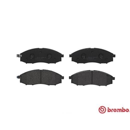 Placute frana Nissan Navara (D22) 01.97-, Np300 Pickup (D22) 04.08-, Pick Up (D22) 01.97-, Fata, BREMBO