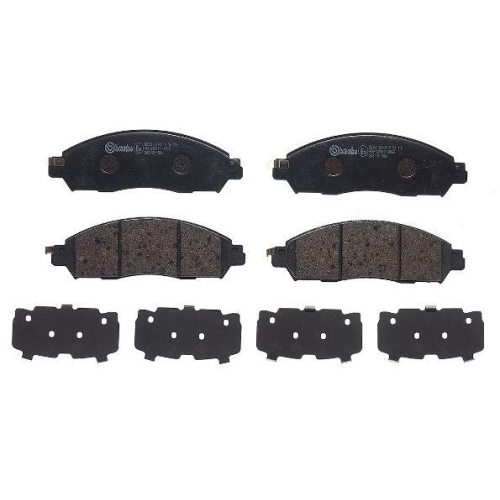 Placute frana Nissan Navara Np300 Pick-Up (D23 D23t) 07.14-, Navara Platform / Chassis (D23) 01.15-; Renault Alaskan 10.16-, Fata, BREMBO