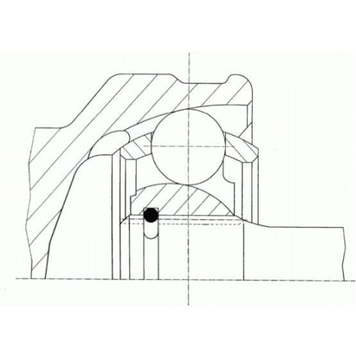 SPIDAN Set articulatie, planetara GKN Automotive OE-Technology 50°