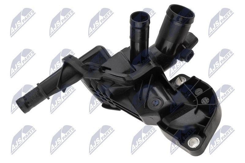 Termostat cu carcasa Renault Calio IV 0.9 2012-, Captur I 0.9 2013-, Dacia Sandero II 0.9 2012-, Logan II 0.9 2012-; 110616064R; NTY, aftermarket