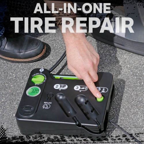 Compresor aer 12V cu spuma Flat Tire, Slime