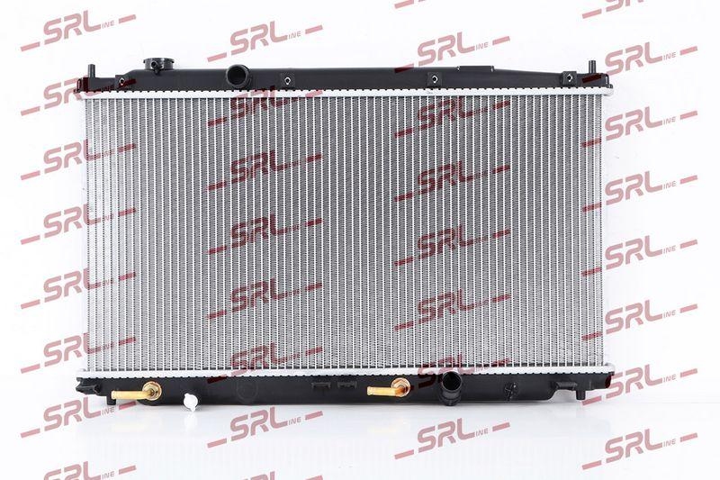 Radiator Honda Jazz/Fit 08-15, motor: 1.3 IMA, 678x350x16, SRLine, Aluminiu/ Plastic brazat, 19010RE0004