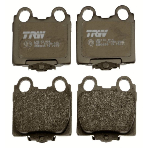 Placute frana Lexus Gs ( S16 ), Is 1 ( E1 ), Is Sportcross ( E1 ), Sc Convertible (Uzz40 ), 300 (JZS160_), 400 (UZS160_), 430 (UZS161_), 200 (GXE10), 300 (JCE10), 200 (GXE10_), 300 (JCE10_), 430 (UZZ40_), Spate, cu indicator uzura acustic, TRW