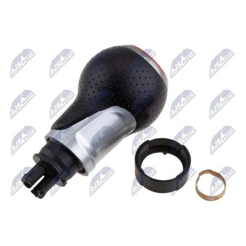 Maner schimbator viteze Audi A3 2003-, A4 B8 2008-, A5 2007-, A6 2004-, Q5 2008-, Red;6 trepte, AU-012