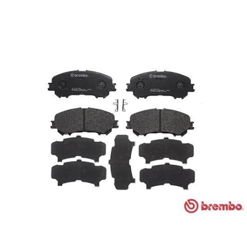 Placute frana Nissan Qashqai 2 Suv (J11 J11) 11.13-, Rogue 01.07-12.15, X-Trail 3 (T32 T32r T32rr) 10.13-; Renault Kadjar (Ha Hl) 06.15-, Koleos 2 (Hc) 04.16-, Fata, BREMBO
