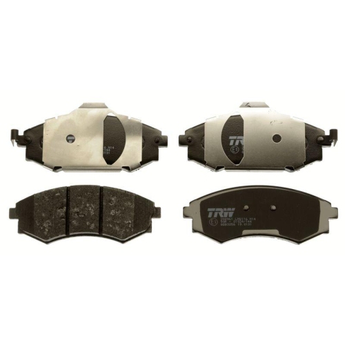 Placute frana Hyundai Coupe 1 (Rd), Elantra 3 (Xd), Elantra 3 Sedan (Xd), Lantra 2 (J-2), Lantra 2 Estate (J-2), Matrix (Fc), Sonata 4 (Ef), punte fata, cu indicator uzura acustic, TRW