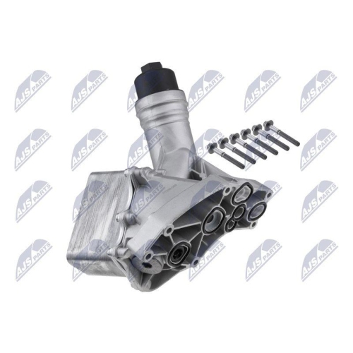 Radiator racire motor cu filtru BMW Seria 1 F20/F21 16-, Seria 2 F22 15-, Seria 3 F30/F31 15-, 3 GT F34 16-, X3 G01 30dx/M40dx/M40i 17-, X5 G05 30dx 18-, Seria 3 G20/G31 330d 18-, Seria 5 G30/G31 530d/540dx/540ix/550dx 16- (aluminiu),
