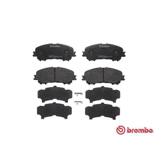 Placute frana Nissan Qashqai 2 Suv (J11 J11) 11.13-, X-Trail 3 (T32 T32r T32rr) 10.13-; Renault Kadjar (Ha Hl) 06.15-, Fata, BREMBO