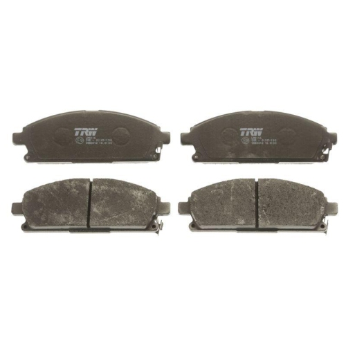 Placute frana Acura Mdx (Yd1); Infiniti Q45 I, Qx4; Nissan Pathfinder 2 (R50), Quest (E52), Quest (V42), X-Trail 1 (T30), punte fata, cu indicator uzura acustic, TRW