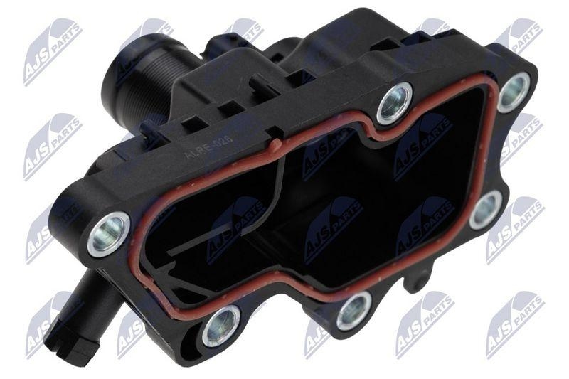 Termostat cu carcasa Renault Twingo III 0.9 / 1.0 2014- Smart Forfour (453) 0.9 2014-, Fortwo (453) 0.9 2014-; 2812030161; NTY, aftermarket