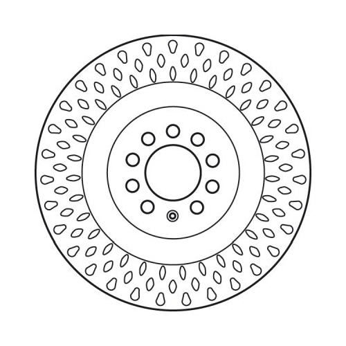 Set discuri frana Seat Leon (1m1), 11.1999-06.2006, parte montare Fata, TRW DF6011S