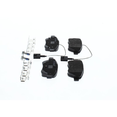 Set placute frana fata BOSCH, Fiat 500 (312), 07.2007-, 500 C (312), 2009-, Bravo (198), 2006-, Linea, 10.2006-, Punto (199), 2012-, Fata; puntea fata