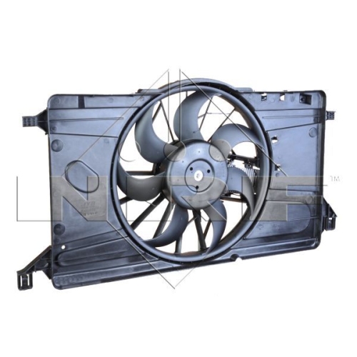 Ventilator radiator GMV Ford C-Max (Dm2), Focus C-Max, Focus 2 (Da); Mazda 3 (Bk) Nrf 47266