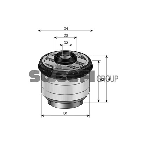 Filtru combustibil Coopersfiaam Filters FA6109ECO