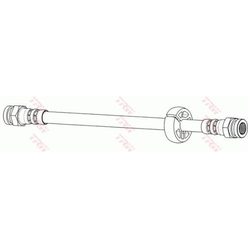 Furtun frana spate TRW Alfa Romeo 145 (930) 1994-2001 146 1994-2001; Fiat Brava (182) 1995-2003 Bravo (182) 1995-2001 Coupe Marea Multipla Seicento Tempra Tipo Lancia Dedra Delta partea stanga=dreapta spate