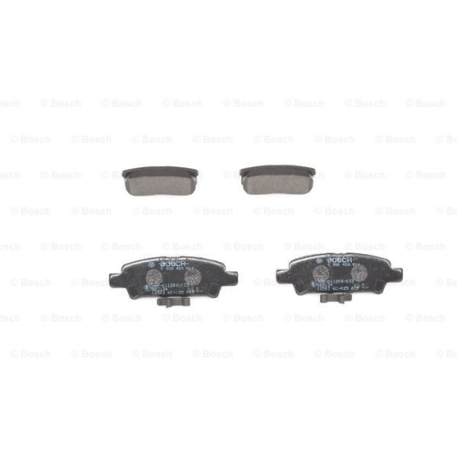 Set placute frana Bosch 0986424814, parte montare : Punte Spate